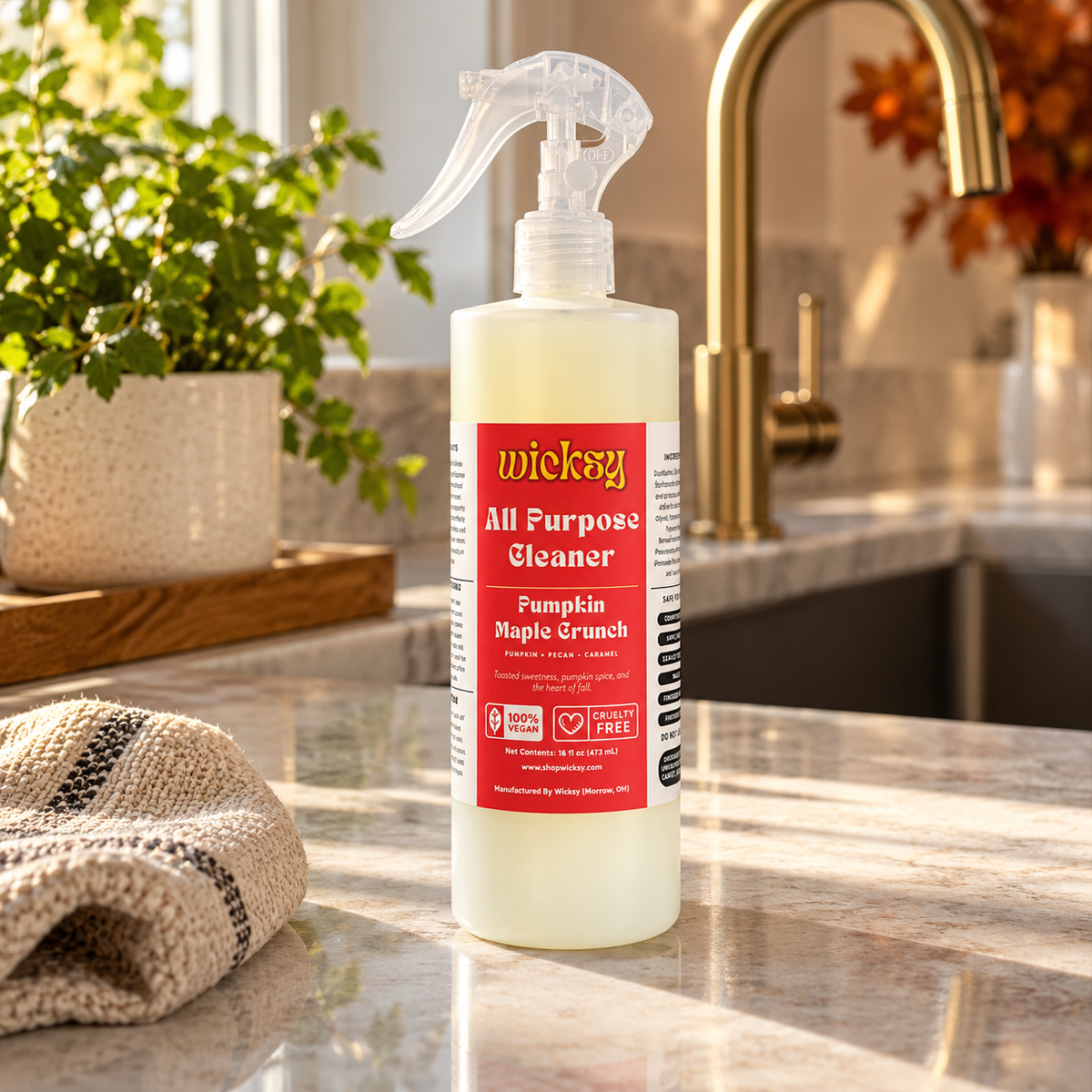 Pumpkin Maple Crunch All Purpose Cleaner by Wicksy, photo 4