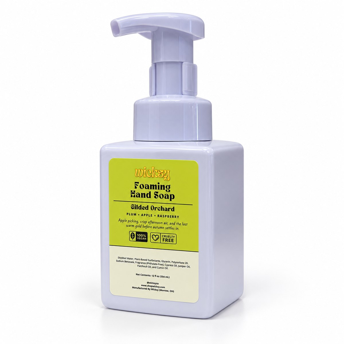 Gilded Orchard Foaming Hand Soap by Wicksy, photo 2
