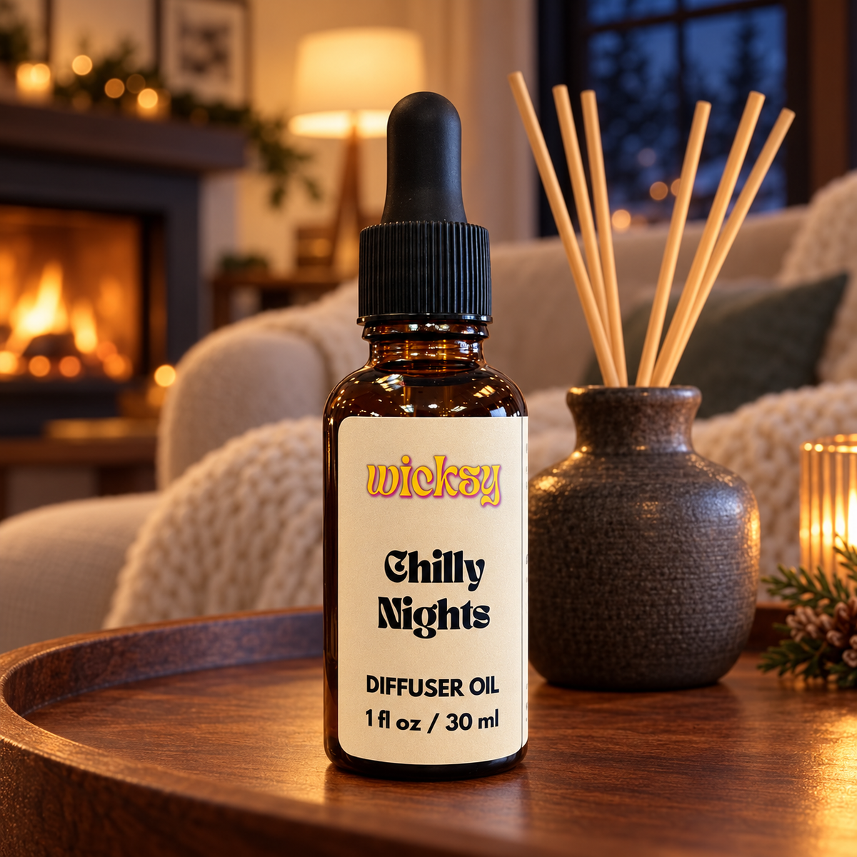 Chilly Nights Diffuser Oil by Wicksy, photo 4