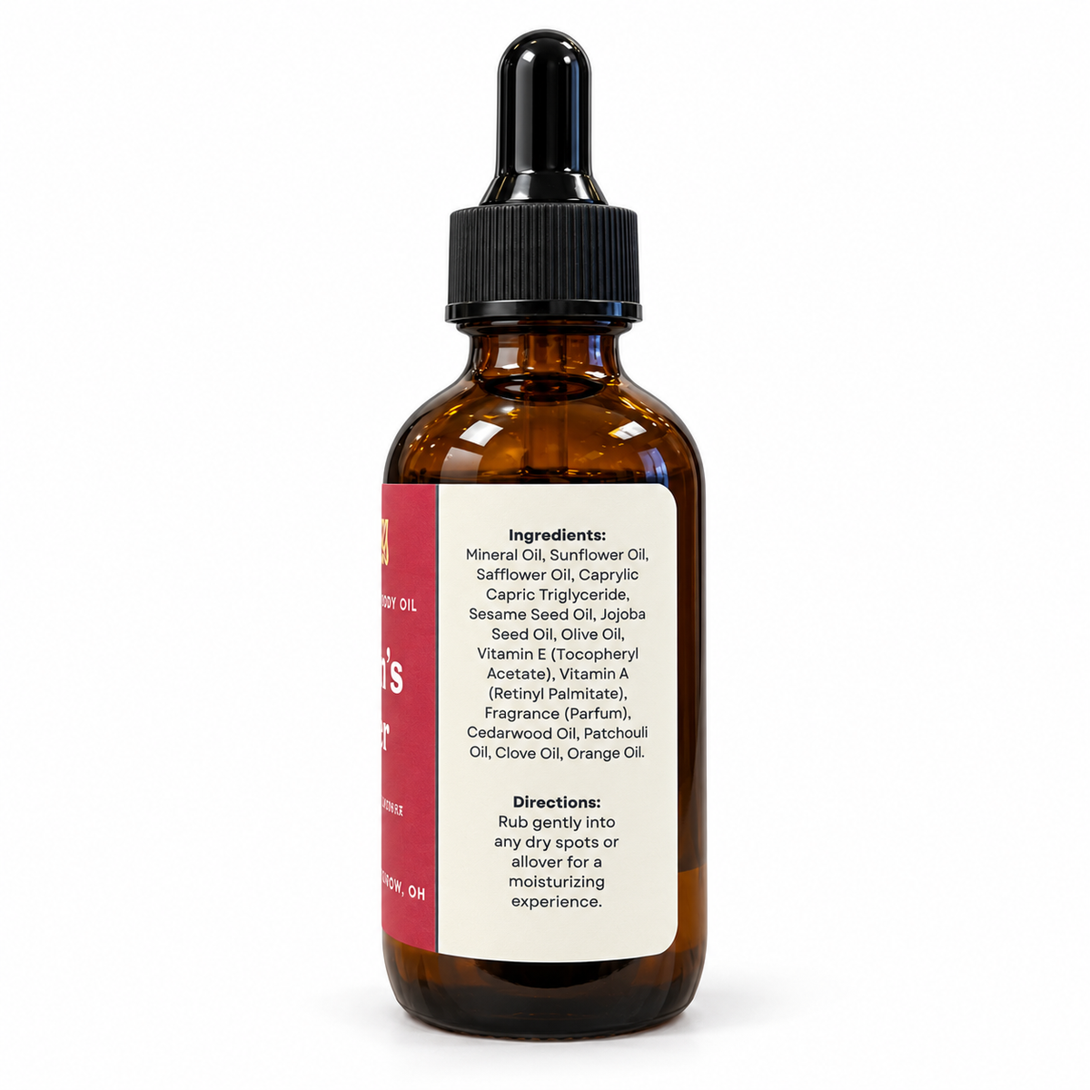 Dragon's Ember Hand & Body Oil by Wicksy, photo 3