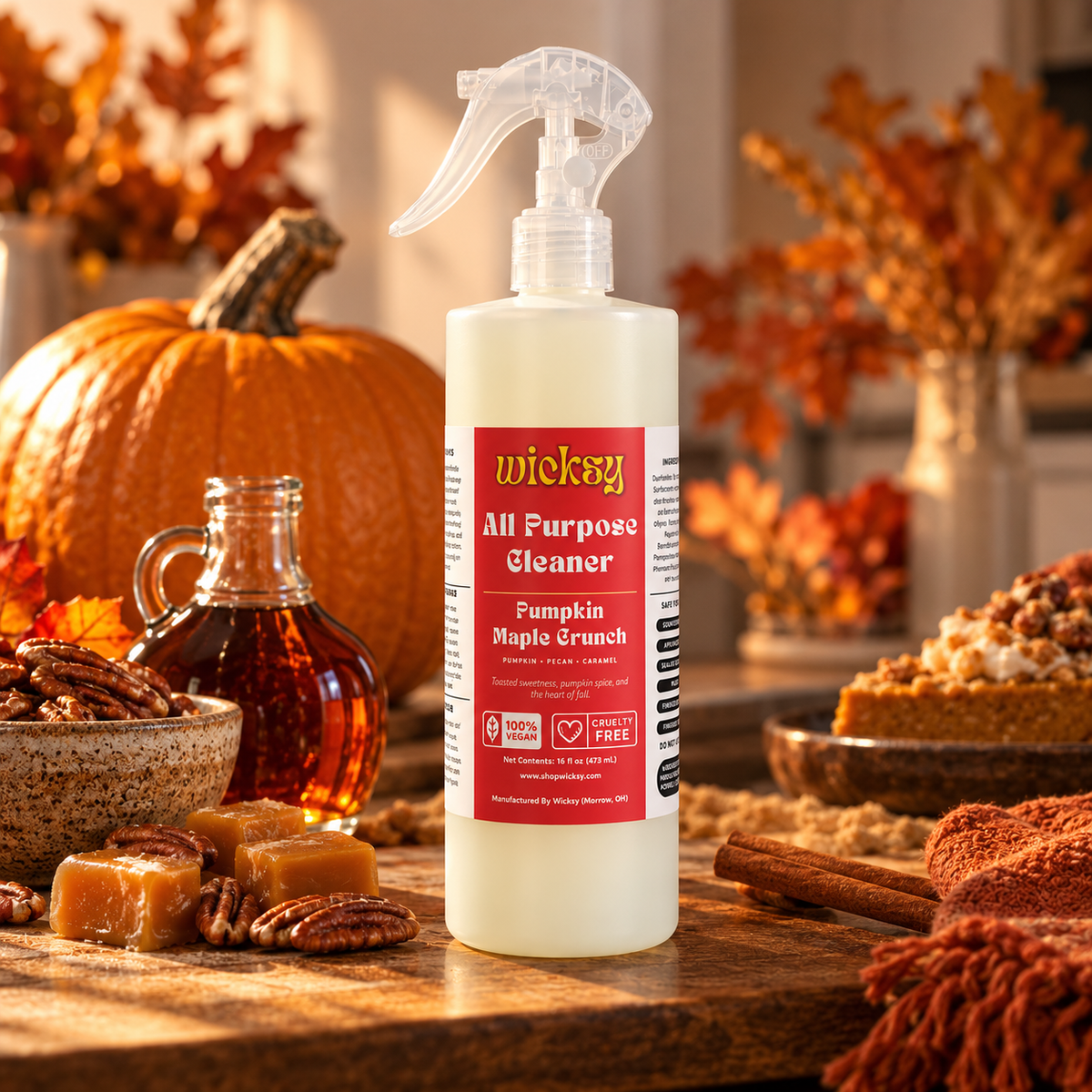 Pumpkin Maple Crunch All Purpose Cleaner by Wicksy, photo 5