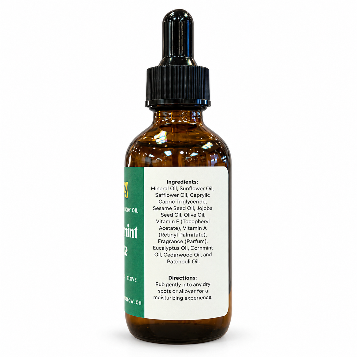 Peppermint Breeze Hand & Body Oil by Wicksy, photo 3