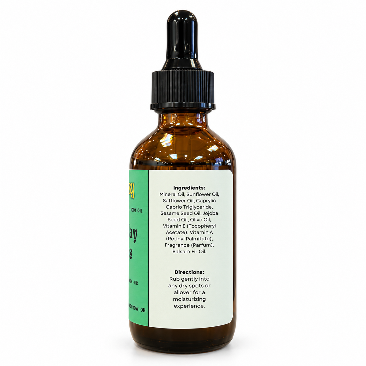 Holiday Bliss Hand & Body Oil by Wicksy, photo 3