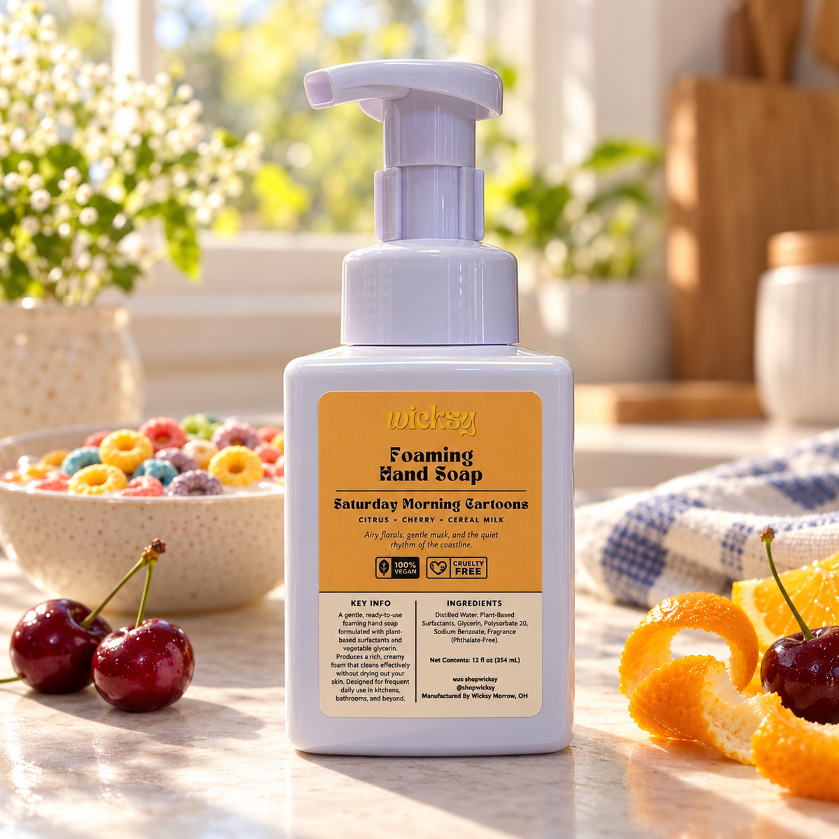 Saturday Morning Cartoons Foaming Hand Soap by Wicksy, photo 4