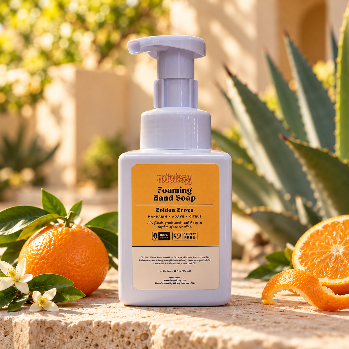 Golden Grove Foaming Hand Soap by Wicksy, photo 3