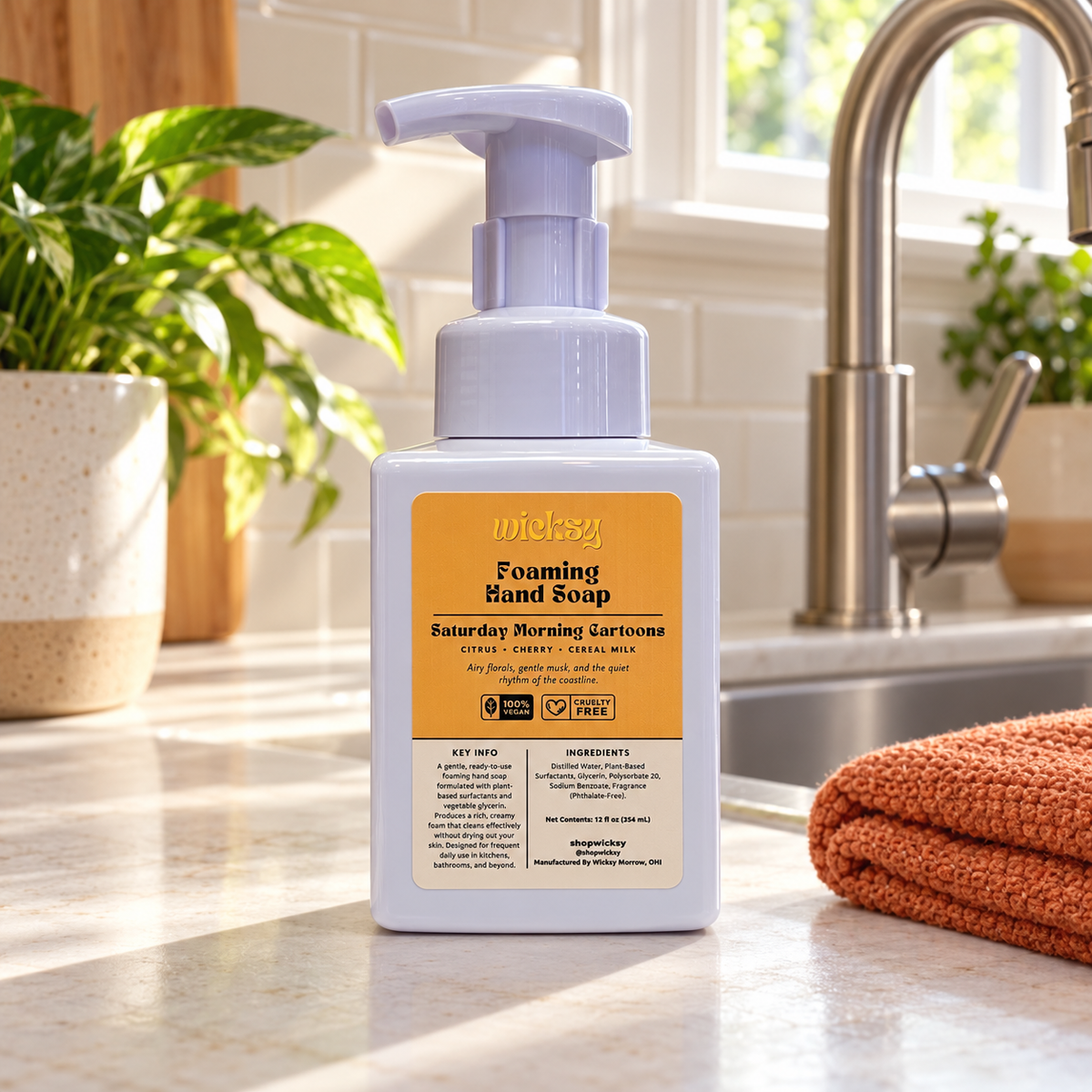 Saturday Morning Cartoons Foaming Hand Soap by Wicksy, photo 3