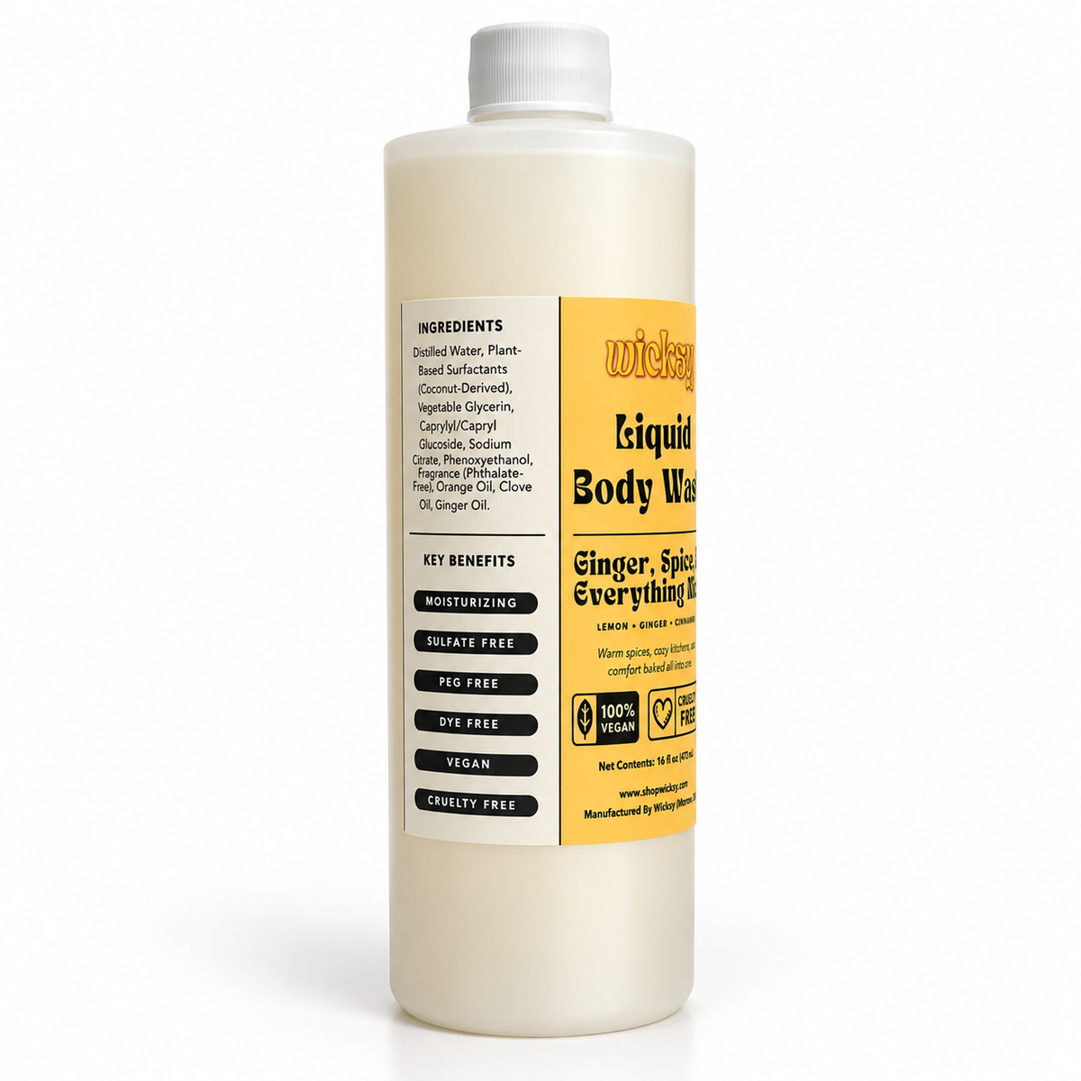 Ginger, Spice, & Everything Nice Body Wash by Wicksy, photo 2