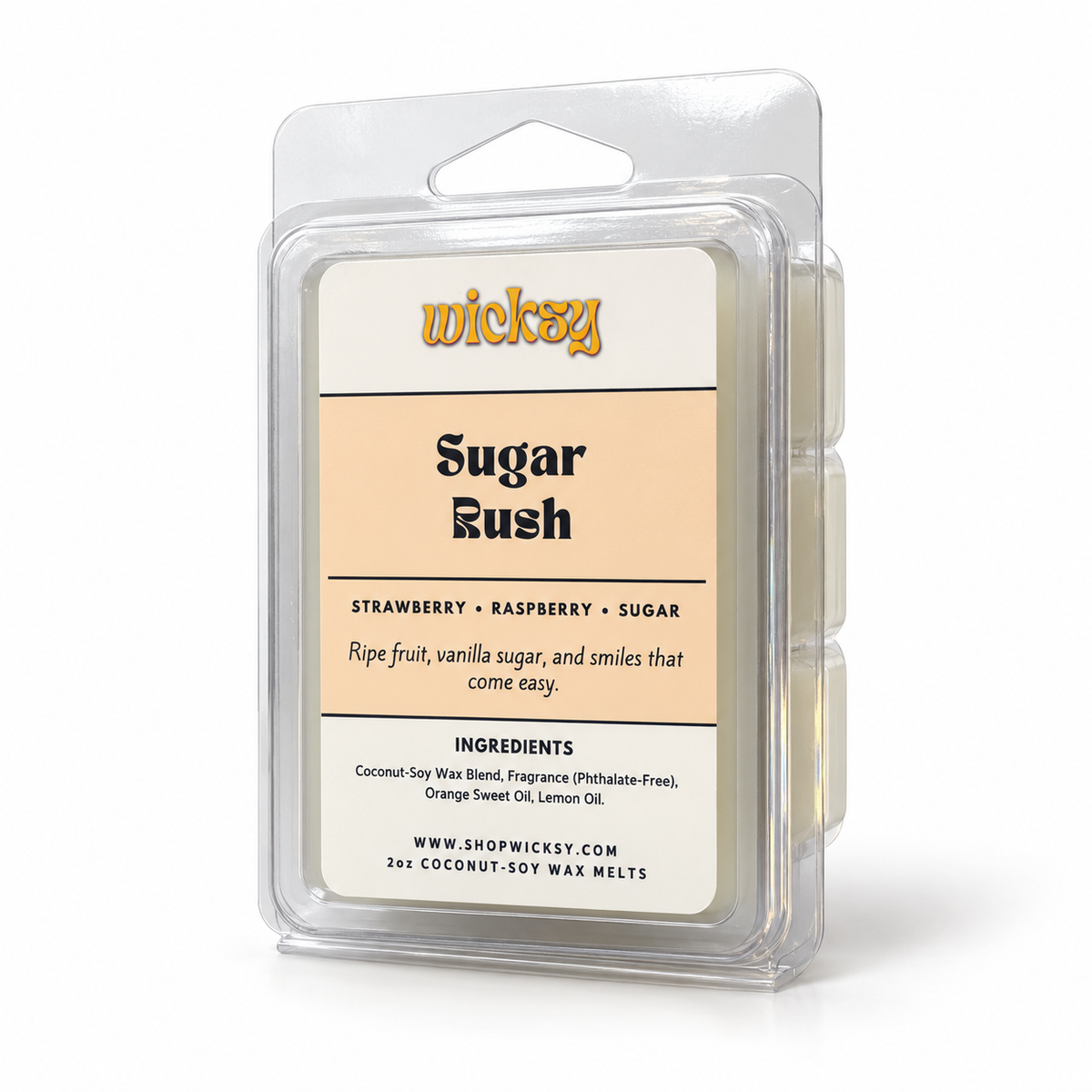Sugar Rush Wax Melt by Wicksy, photo 2