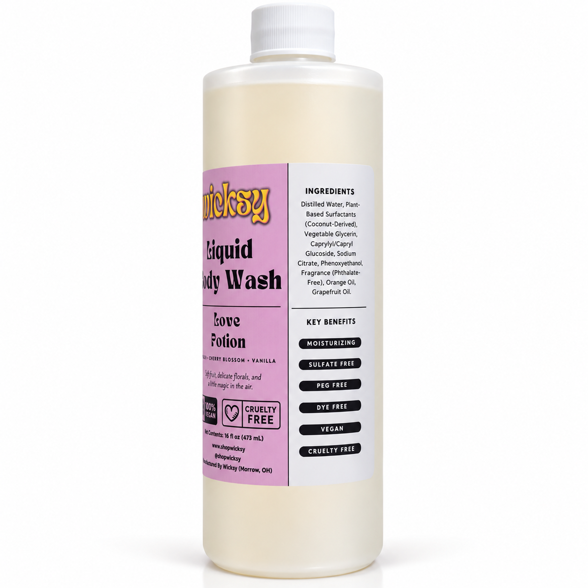Love Potion Body Wash by Wicksy, photo 3