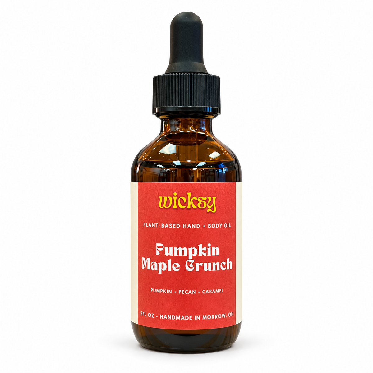 Pumpkin Maple Crunch Hand & Body Oil by Wicksy