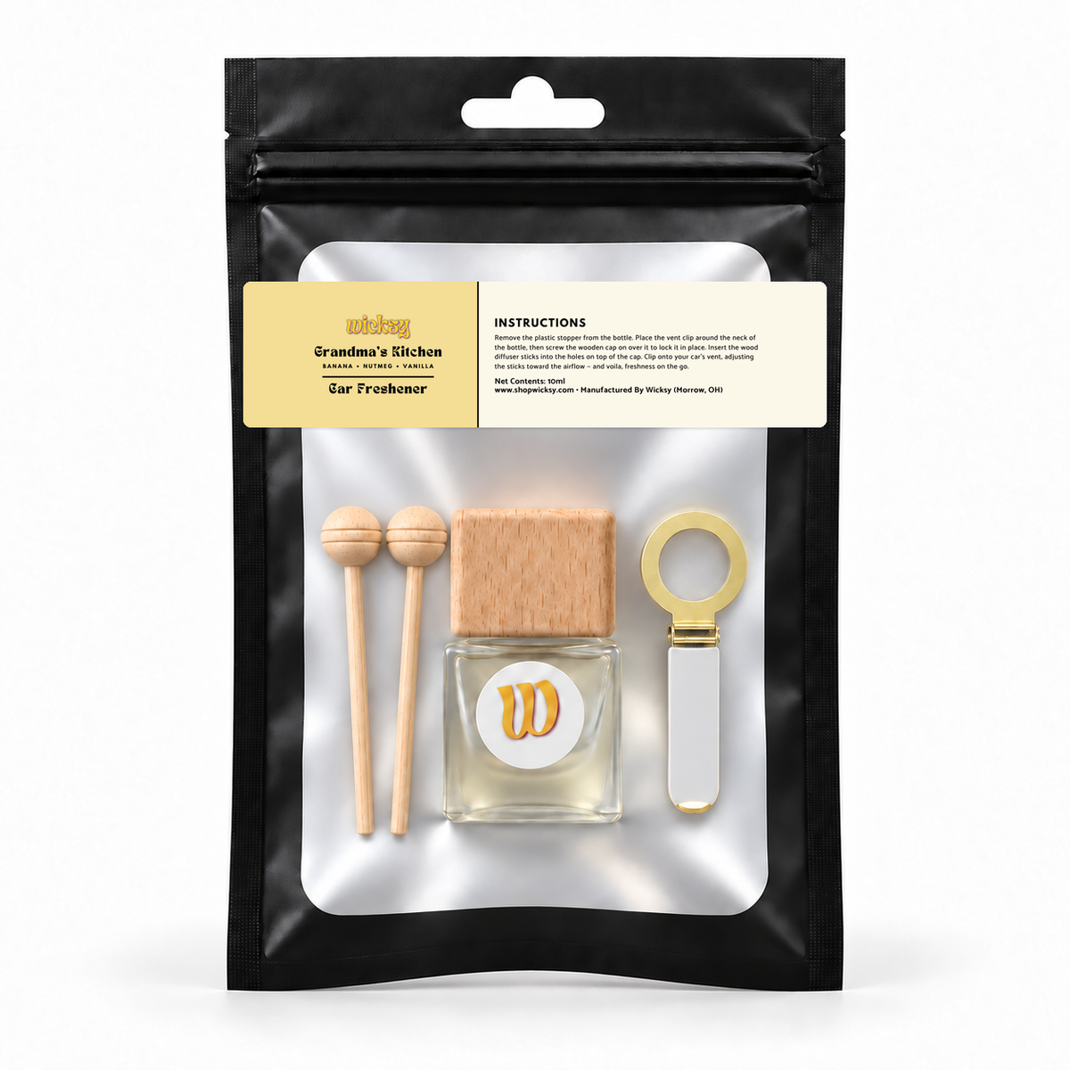 Grandma's Kitchen Car Freshener
