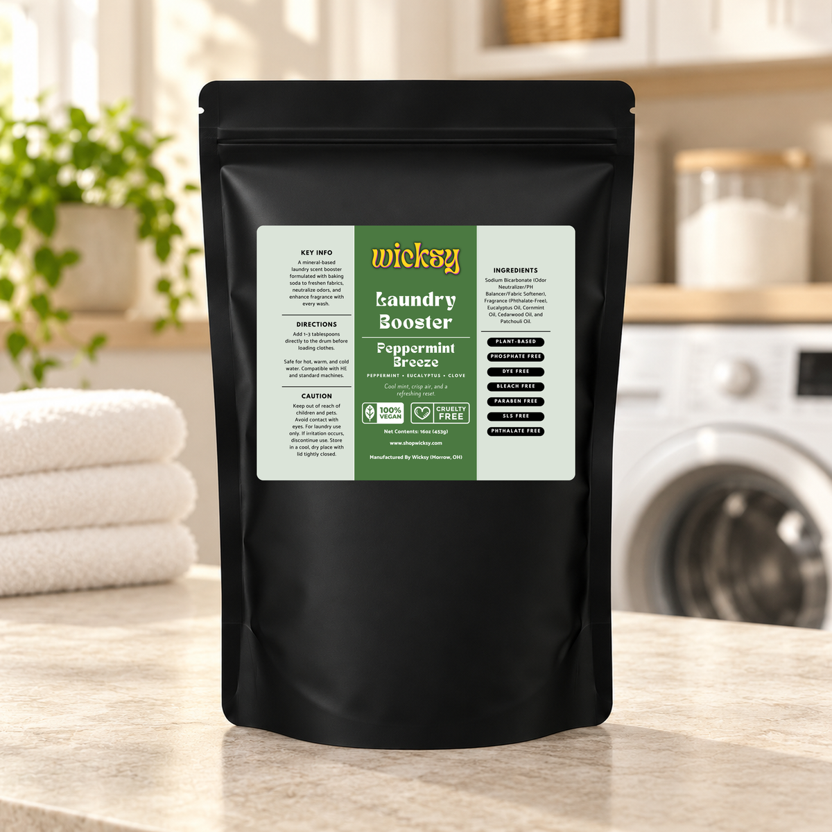 Peppermint Breeze Laundry Scent Booster