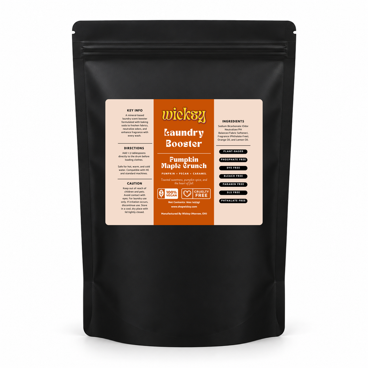 Pumpkin Maple Crunch Laundry Scent Booster