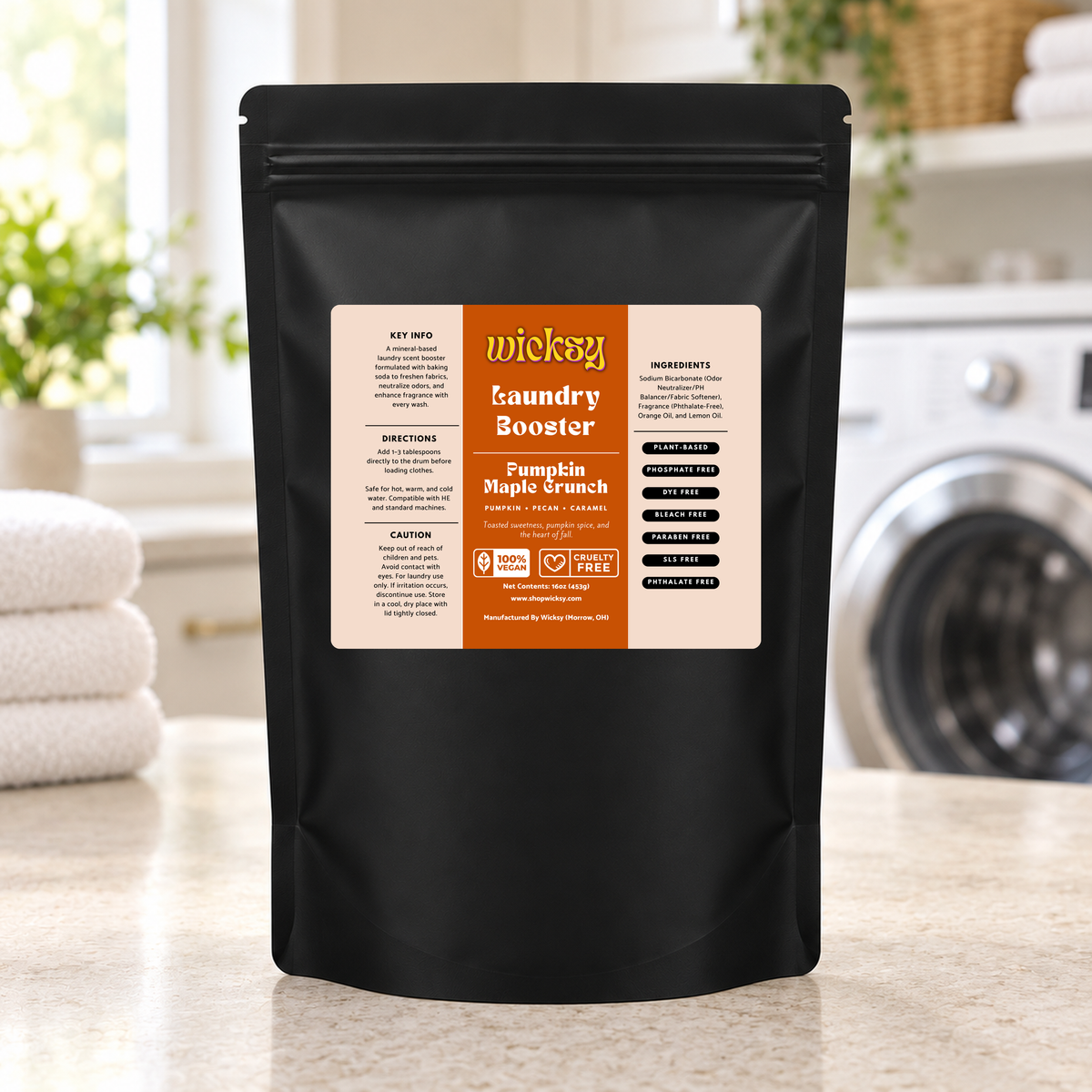 Pumpkin Maple Crunch Laundry Scent Booster