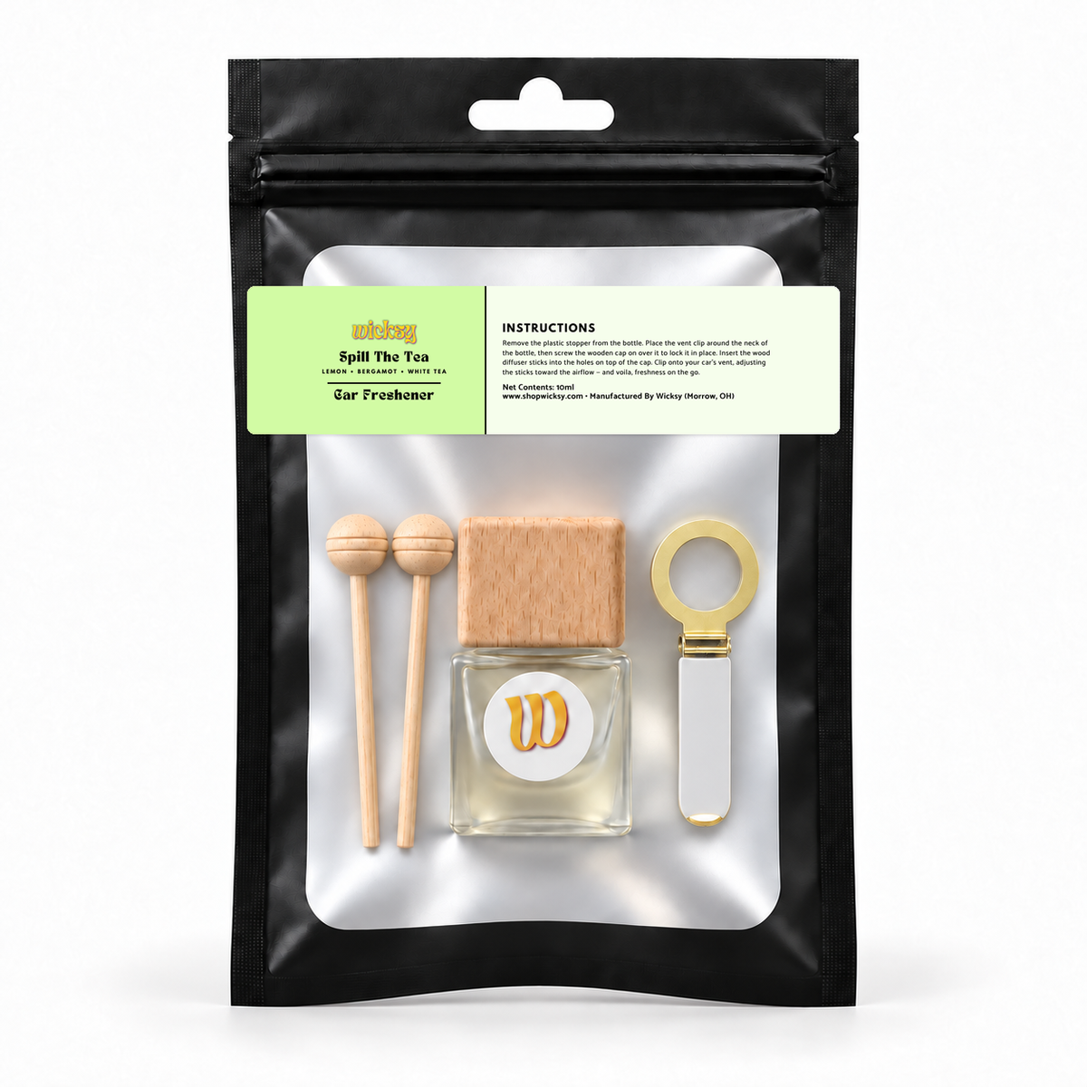 Spill The Tea Car Freshener