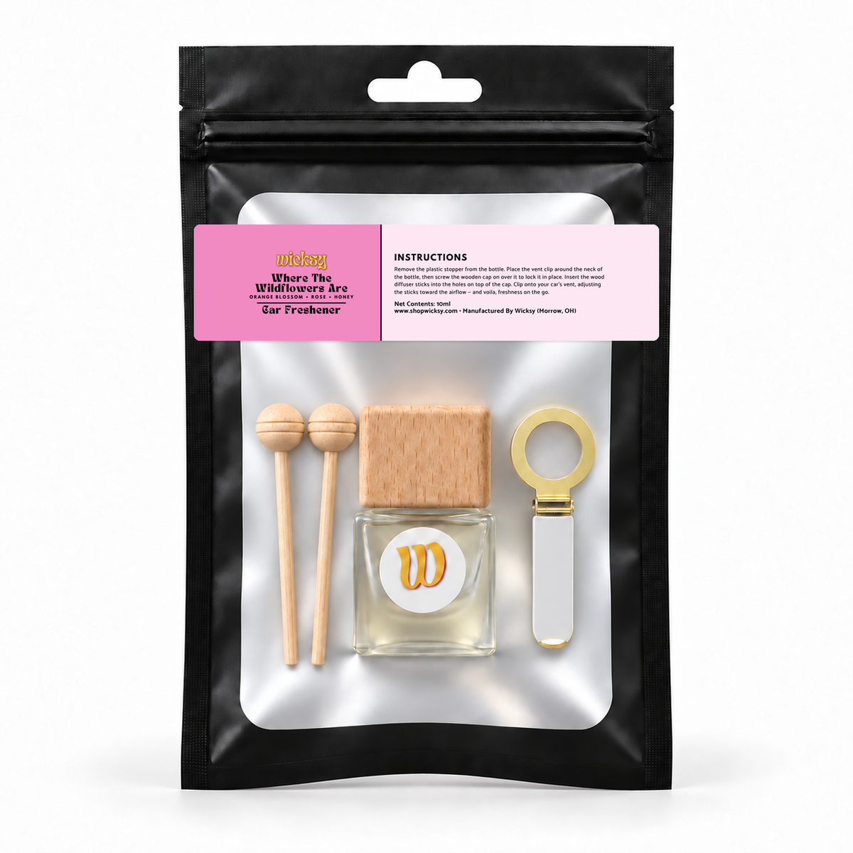 Where The Wildflowers Are Car Freshener