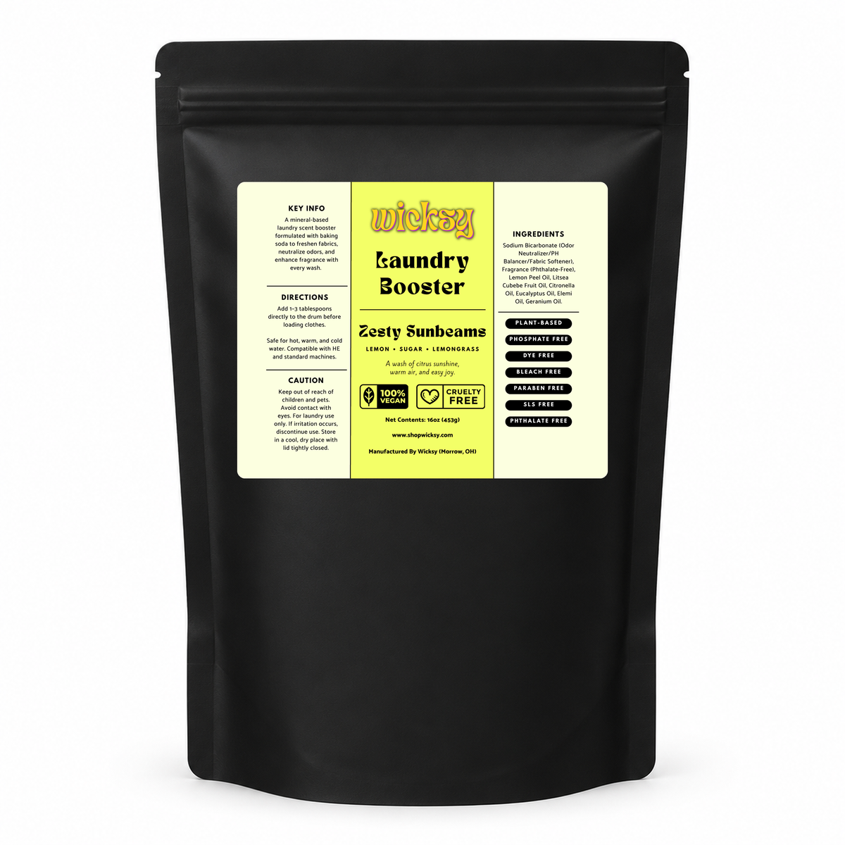 Zesty Sunbeams Laundry Scent Booster